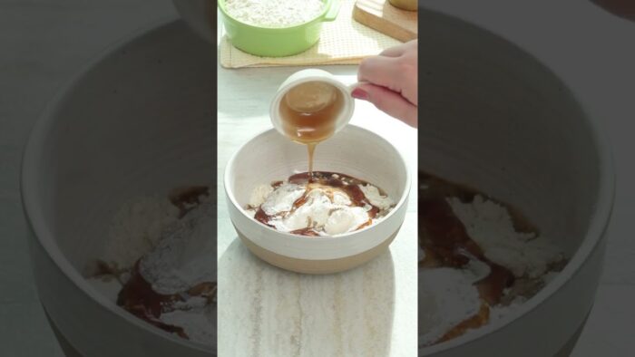 Postre de durazno en freidora de aire #shorts