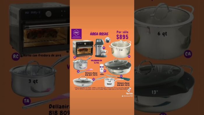 Princess House. Nuevo horno con freidora de aire. Vence 10/27/23 llama 818-809-9070