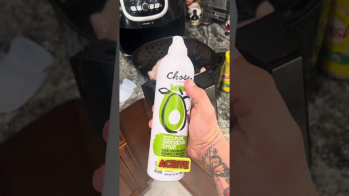 Que tan fácil es cocinar poyo en la freidora de aire 💪