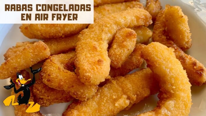 Rabas Congeladas en Freidora de Aire 🦑 ¡Rabas Congeladas en Air Fryer!