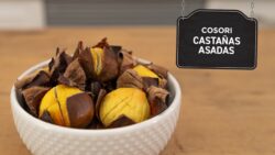 Receta – ¿Cómo preparar castañas asadas en freidora sin aceite Cosori?