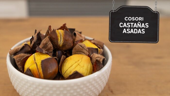 Receta – ¿Cómo preparar castañas asadas en freidora sin aceite Cosori?
