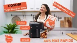 ✅ Review NUEVA🎉 Freidora de Aire Cosori TURBO Blaze 6 litros @Cosori ¡La más RÁPIDA del Mercado! 🤩