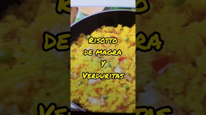 Risotto de Magra y Verduritas con Thermomix @quehacemoshoybylore