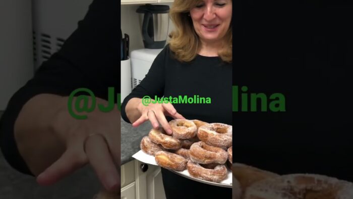 Rosquillas fritas Semana Santa #justamolina #thermomix #justa #CocinandoConJusta