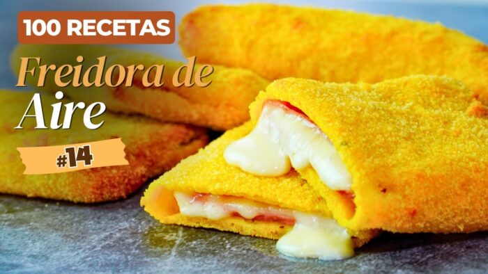 🍖🧀  SAN JACOBOS en Freidora de Aire: ¡SENCILLOS, CRUJIENTES y DELICIOSOS! 😋🔥 100 Recetas en Airfryer