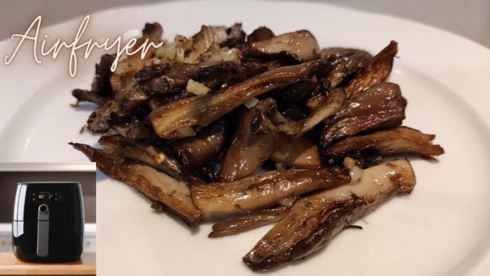 SETAS🍄 en FREIDORA de AIRE /MUSHROOMS in AIR FRYER #setas #airfryer #freidoradeaire #mushrooms