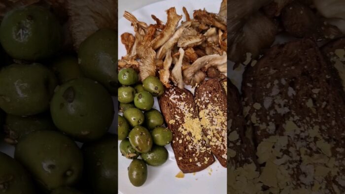 Setas y seitan Comida vegana en la FREIDORA DE AIRE #veganfood