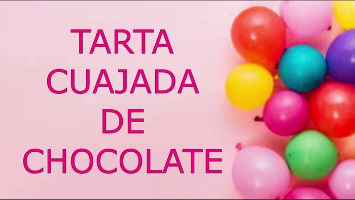 TARTA CUAJADA DE CHOCOLATE CON THERMOMIX®