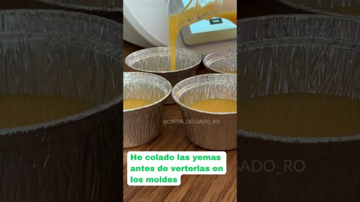 Tocino de cielo con thermomix