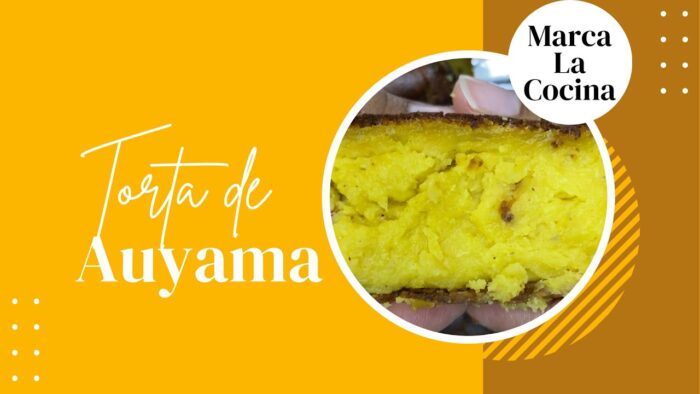 Torta de auyama en la freidora de aire. Receta casera y súper fácil.
