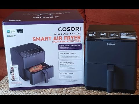 UNBOXING FREIDORA DE AIRE COSORI DUAL BLAZE CHEF EDITION 6,4 L – ALUCINA COCINA