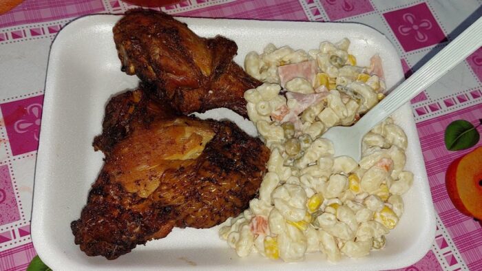 Un pollo crujiente en la freidora de aire para el cumple de mi prima Pily hazlo para navidad