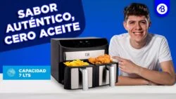 🍟 Una FREIDORA DE AIRE de DOS BANDEJAS 🤯