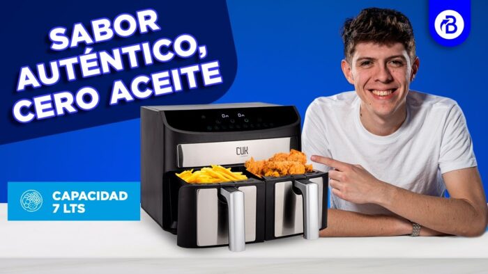 🍟 Una FREIDORA DE AIRE de DOS BANDEJAS 🤯