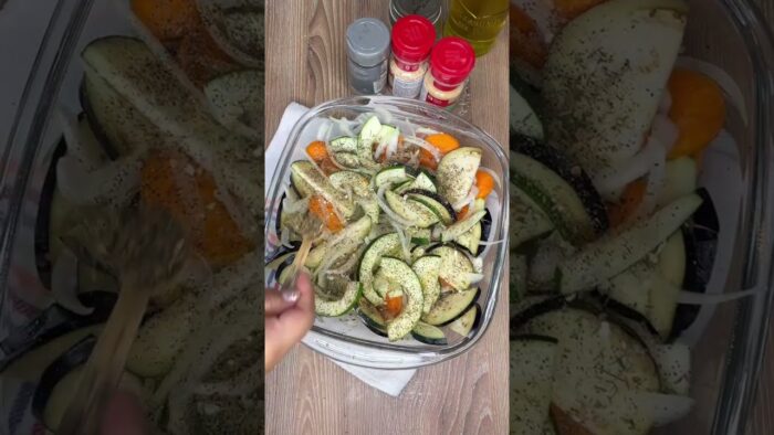 VERDURAS EN LA FREIDORA DE AIRE