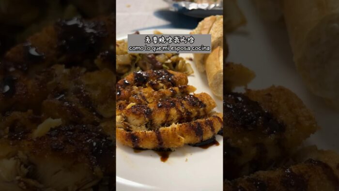 #comidacasera家常菜#caballa al horno/en freidora de aire空氣炸鍋烤鰭魚pechugas de pollo empanadas炸雞排