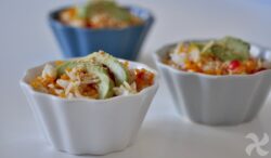 Ensalada de calabaza y arroz