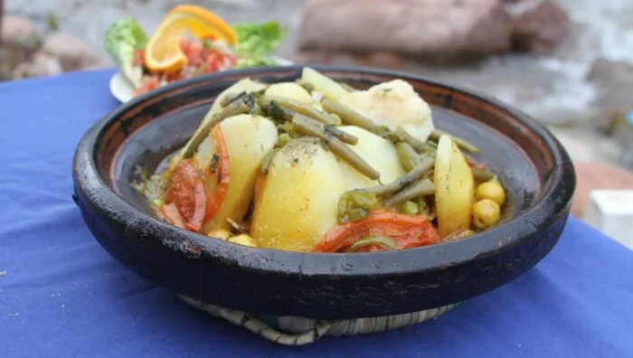 Receta casera de tajine de pescado