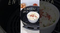 #shorts Cena para BAJAR DE PESO en Freidora DE AIRE