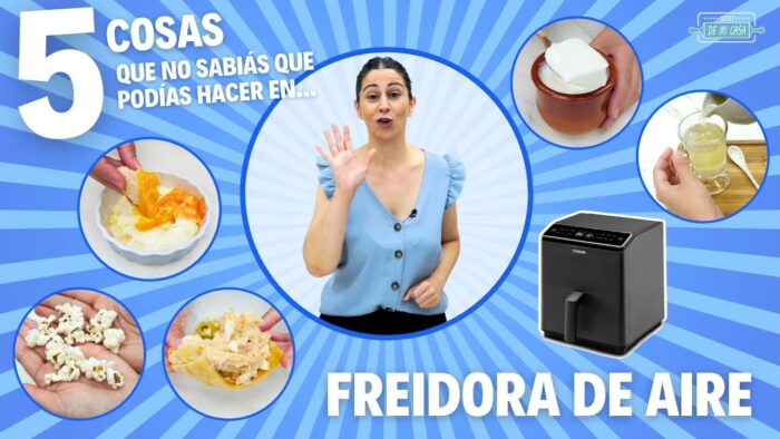 😲 ¡5 Cosas SORPRENDENTES que puedes Hacer en tu FREIDORA DE AIRE! 🍳🍿