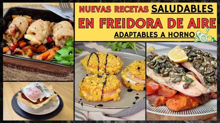 💛​ RECETAS DELICIOSAS para hacer con tu FREIDORA DE AIRE. Y lo PUEDES HACER también en el HORNO‼️​