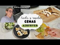 4 CENAS FÁCILES Y RICAS en FREIDORA DE AIRE NUEVA COSORI TURBO BLAZE DC601