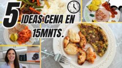 5 IDEAS 💡 DE CENA  EN 15 MINUTOS EN FREIDORA DE AIRE Cosori Turbo Blaze  🔥 // HELENAGARCIA