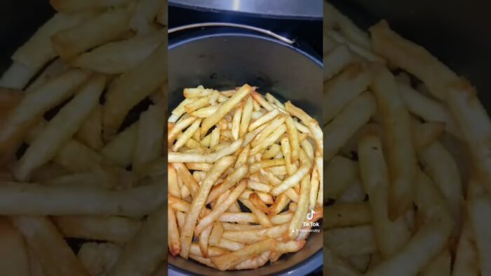 Air fryer loaded Fries! En Freidora de aire!  #airfryer #freidoradeaire #fryer #airfry #freidora
