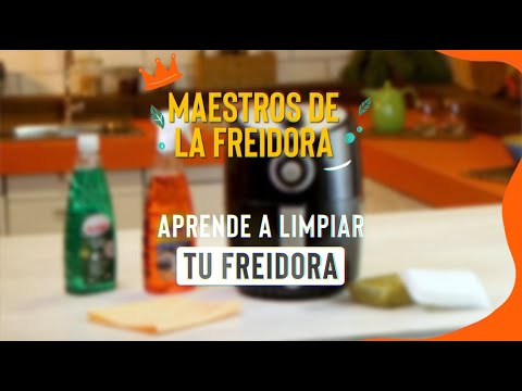 Aprende a limpiar tu freidora de aire