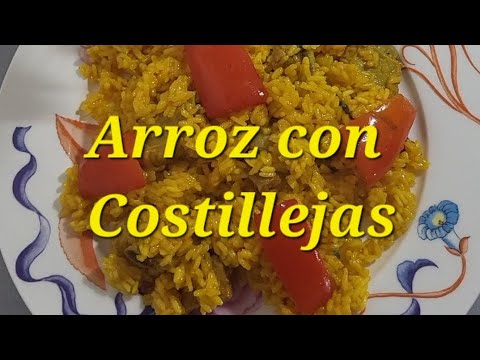 ✅️Arroz con Costillejas 🥘con Thermomix. Receta riquísima- El arroz🍚sale súper suelto👌