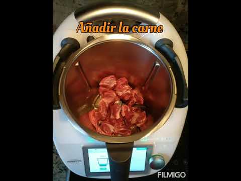 Arroz con carrilleras con Thermomix Tm6