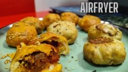 BOLLOS PREÑAOS EN FREIDORA DE AIRE 🤤