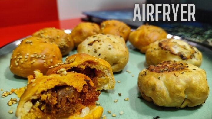 BOLLOS PREÑAOS EN FREIDORA DE AIRE 🤤