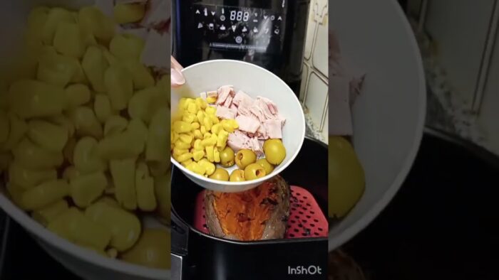 BONIATO, CAMOTE, BATATA ASADO EN AIRFRYER/freidora de aire #airfryer #boniatoasado
