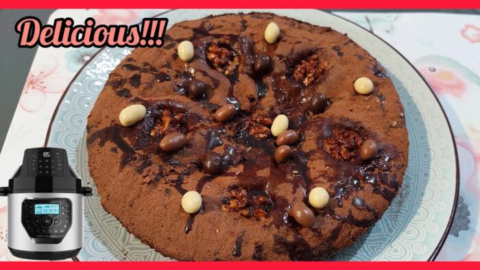 ✅️BROWNIE en olla gm h deluxe fry / cabezal freidora de aire #cecotec #freidoradeaire