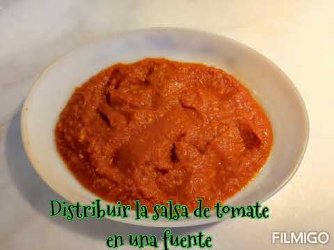 Bacalao con patatas, pimientos y salsa de tomate casera con Thermomix