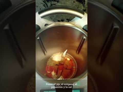 Bienmesabe y mayonesa de adobo con Thermomix ( 1parte)