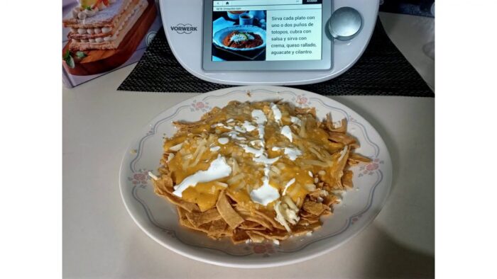 CHILAQUILES HECHOS CON THERMOMIX