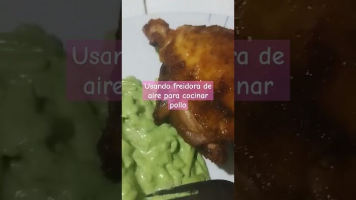 COMIDA FACIL Y RAPIDA/ USANDO FREIDORA DE AIRE #comida #vlogsmas #mamá #short  #youtube #shortsviral
