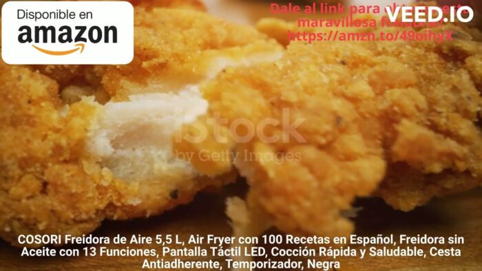 COSORI Freidora de Aire 5,5 L, Air Fryer con 100 Recetas en Español, Freidora sin Aceite con 13 Func