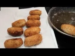 CROQUETAS DE JAMÓN CON THERMOMIX , FÁCILES Y CASERAS