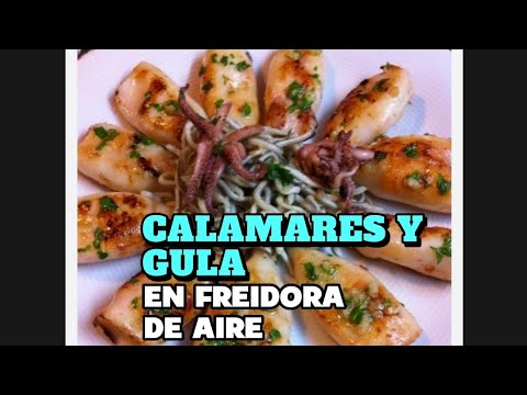 Calamares y Gula en Freidora de aire «sin aceite» #cecotec #airfryer