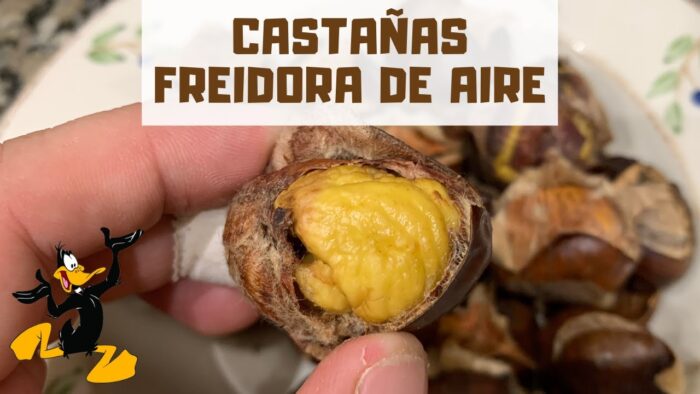Castañas Asadas en Freidora de Aire 🌰 ¡Receta con Castañas en Airfryer!