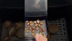 CASTAÑAS ASADAS EN FREIDORA DE AIRE