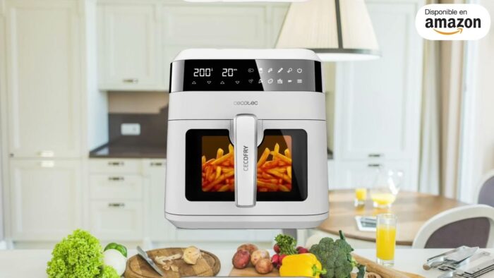 Cecotec Cecofry Experience Window White 6000 Air Fryer: Una Joya de Cocina a un Precio Irresistible