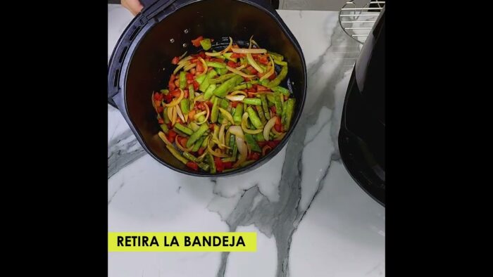 Chuleta de Cerdo a la Albañil en Freidora de Aire TheUberChef – Air Fryer Pro TheUberChef