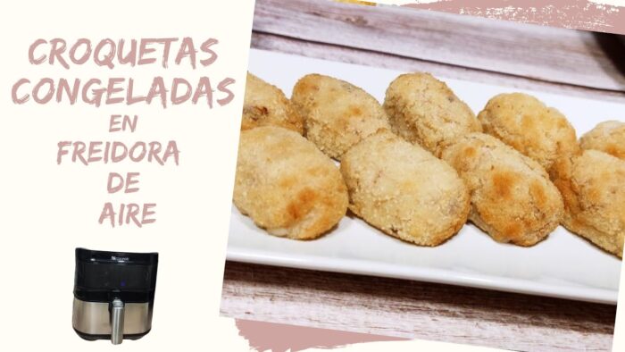 💚 Cómo preparar las CROQUETAS CONGELADAS en FREIDORA de AIRE ¡Perfectas! 😍
