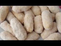 Croquetas de pollo del cocido con Thermomix