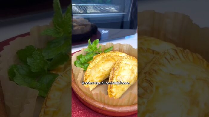 EMPANADAS AL HORNO 💙 Hechas con freidora de Aire  (Receta en la descripción)